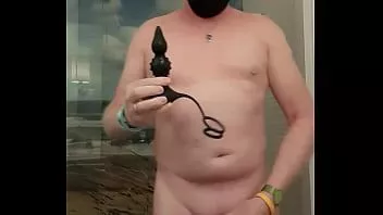 Abspielen Ingwer schießt Sperma mit Moruioy-Prostatastimulator