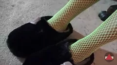 play Balık ağlarında ırklararası abanoz ayakları ibadet - Brandi Foxx ile Femdom Ayak Fetiş