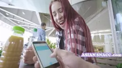 Afspelen Aziatische amateur buiten seks met RC Vibrator