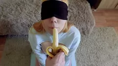 Redare Surpriză Stepdick: adolescent înșelat adoră jocul de muie cu ochiul legat